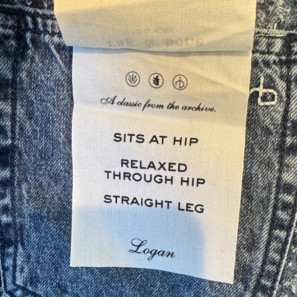 Patterned Rag & Bone Jeans - Picture 7 of 7